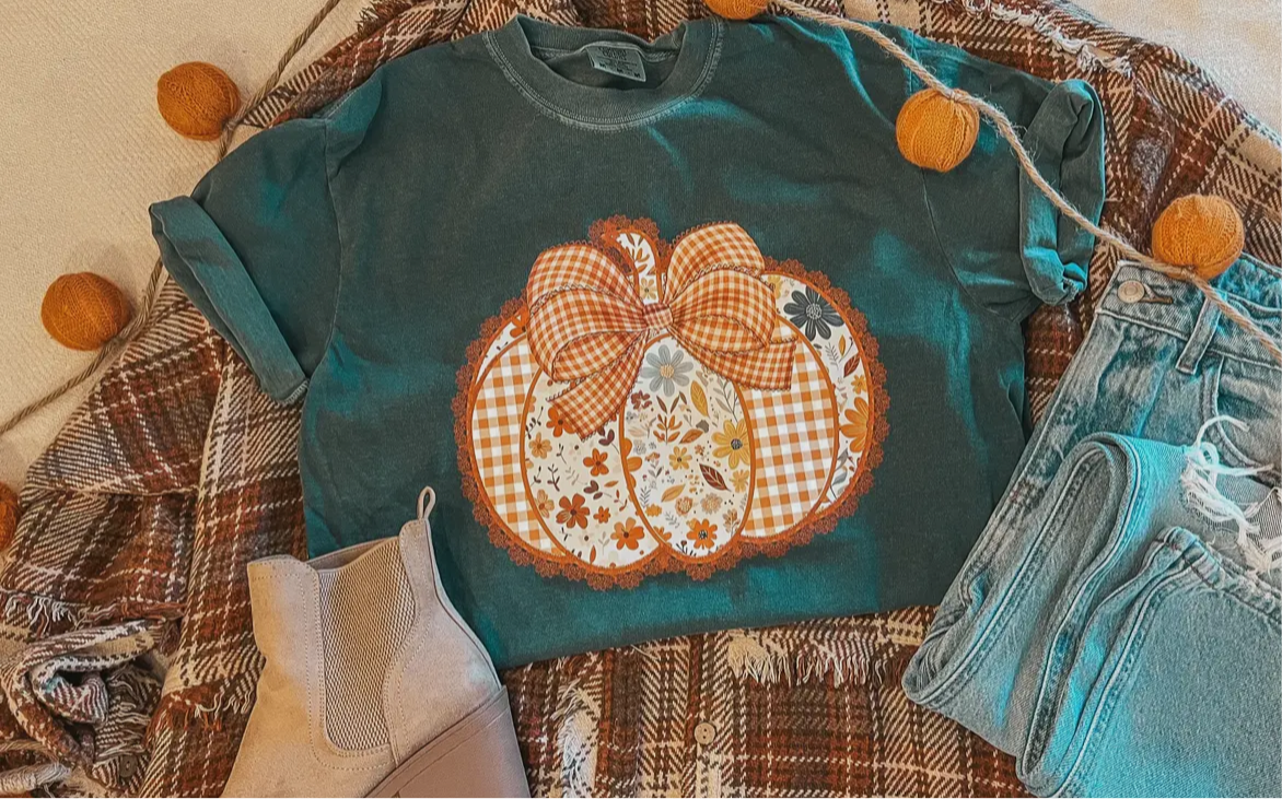 Patch Pumpkin Tee