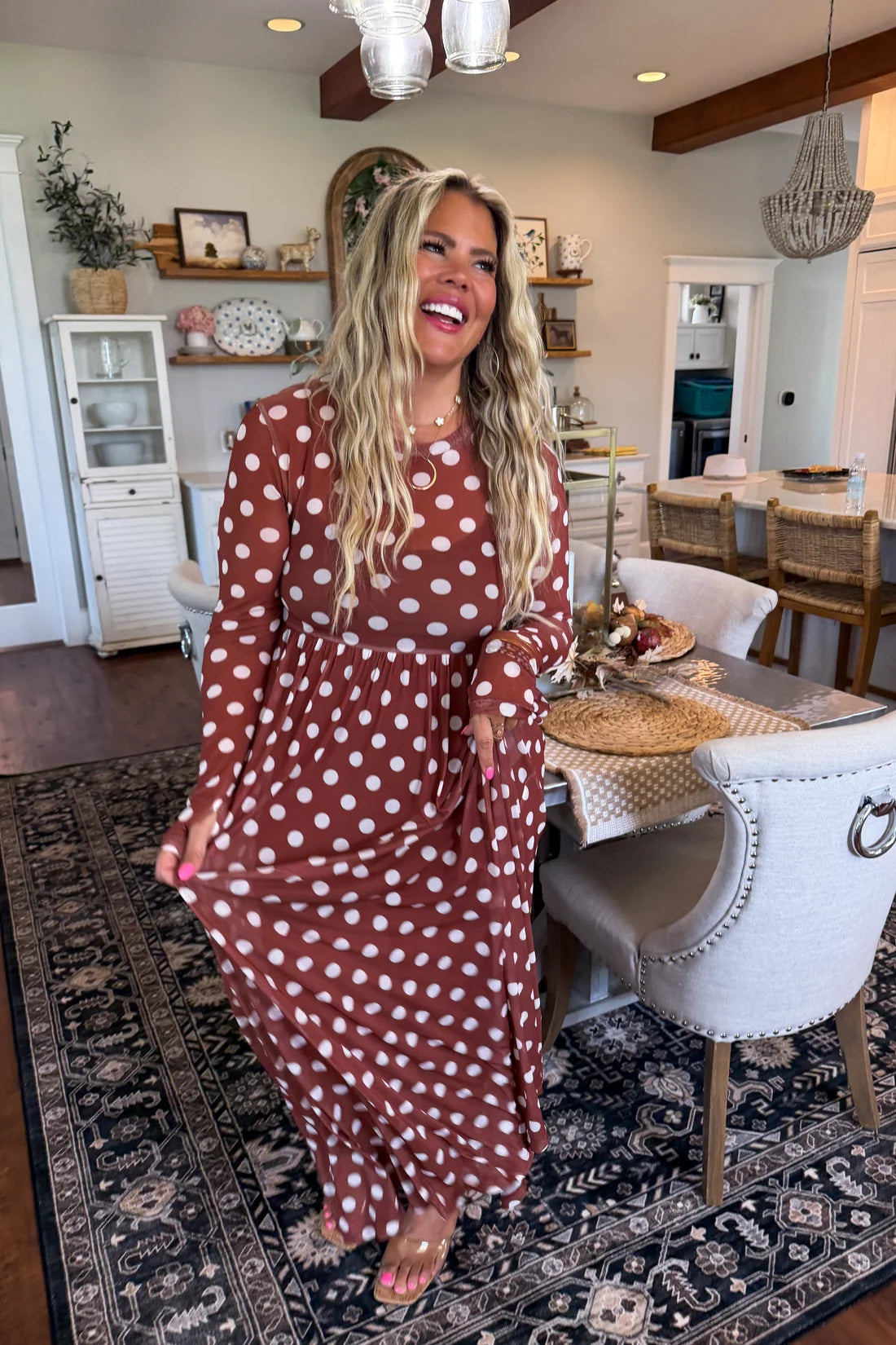 The Countryside Mesh Dress-Preorder
