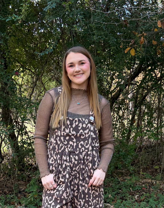 Chocolate Glitter Mesh