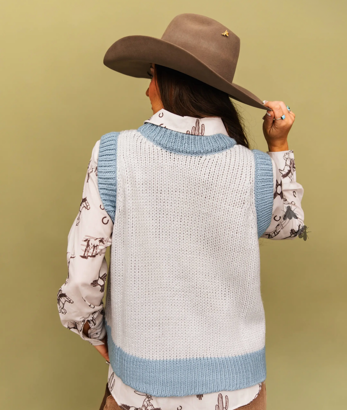Lucy Knit Sweater Vest-PREORDER