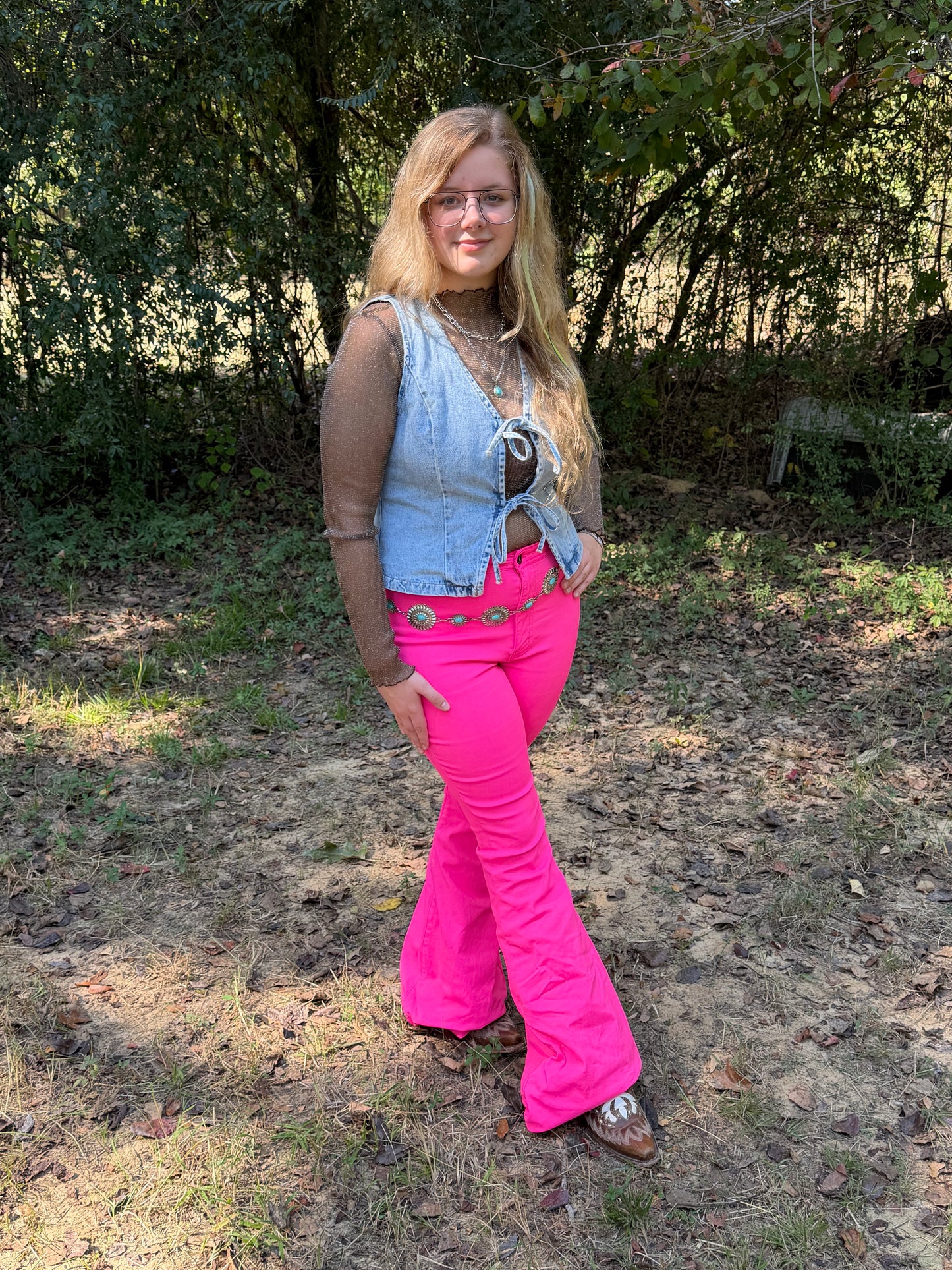 Lanie Bells (Hot Pink)