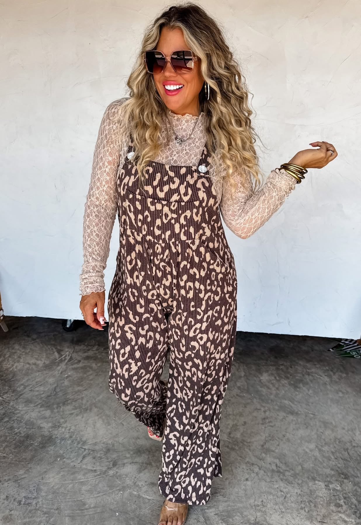 Leopard Lounge Overalls