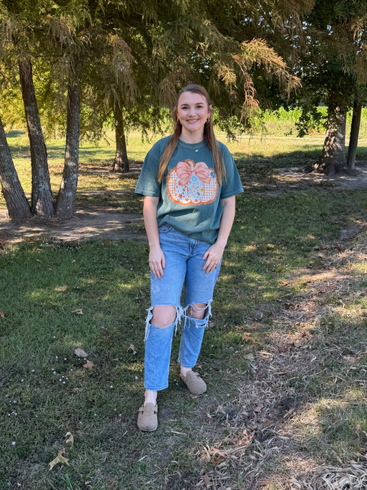 Patch Pumpkin Tee