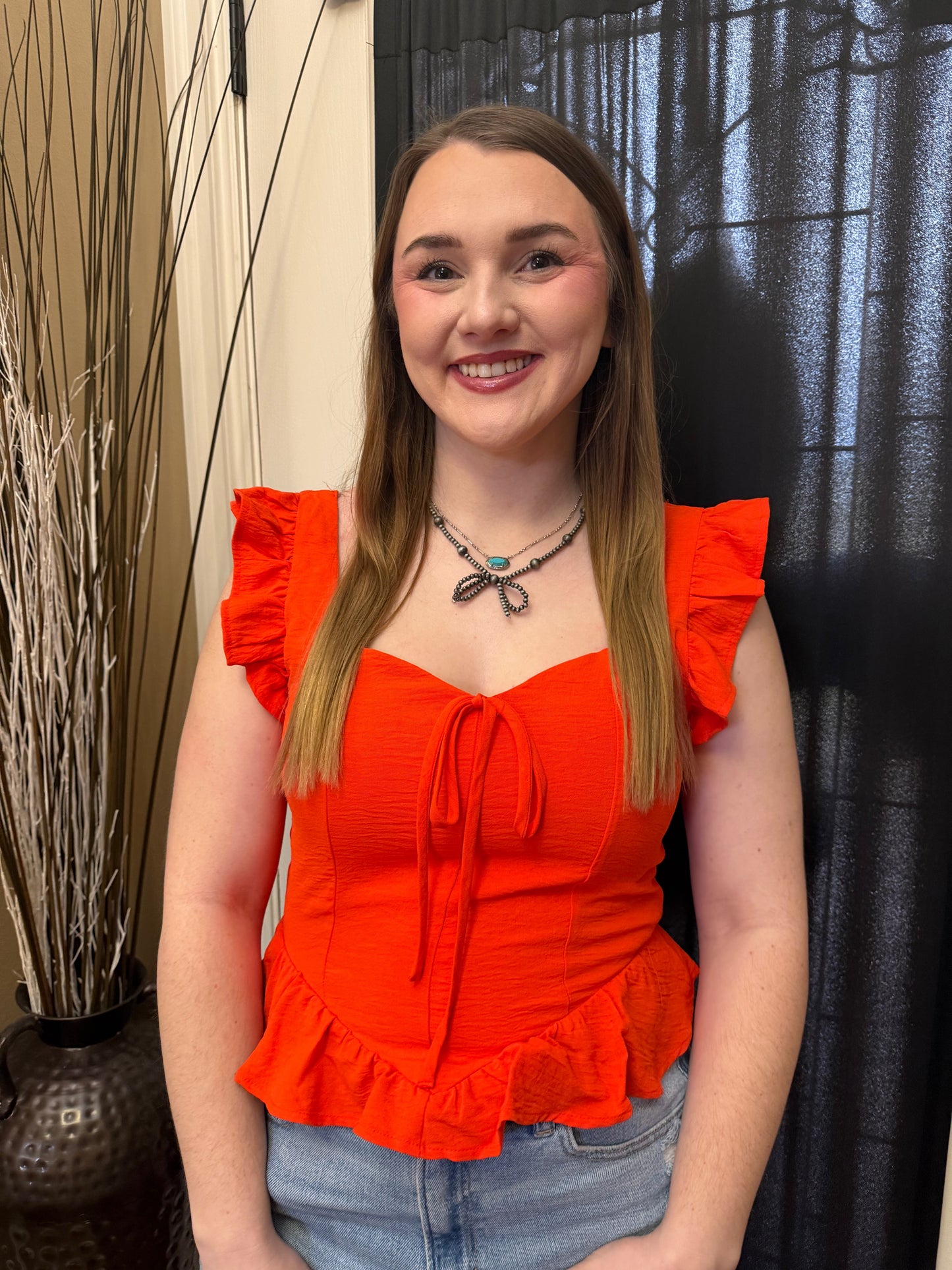 Scarlet Sweetheart Top